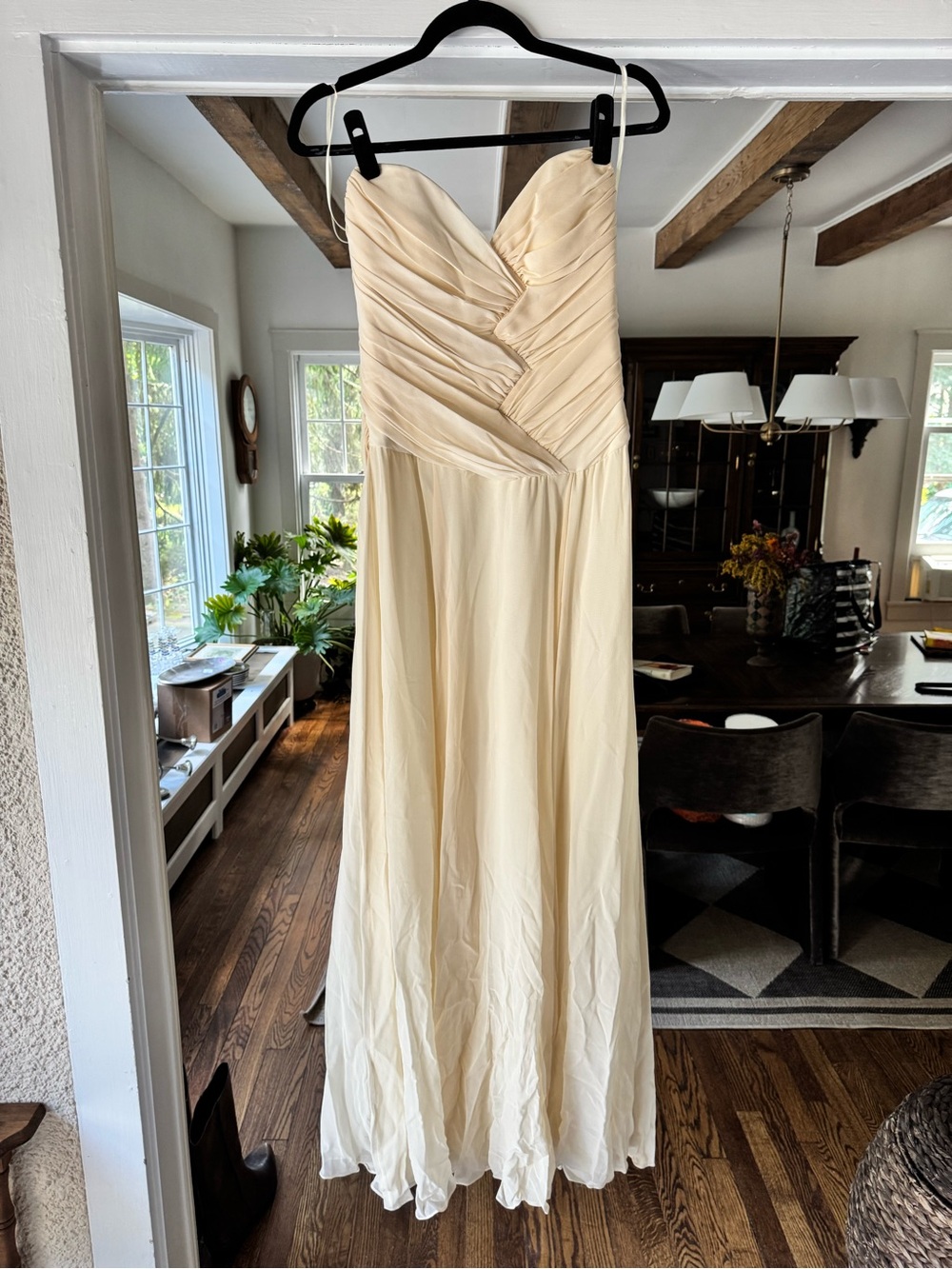 Vintage Niteline Della Roufogali Silk Bridal Gown